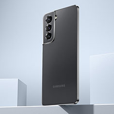 Ultra-thin Transparent TPU Soft Case Cover H07 for Samsung Galaxy S21 5G Black