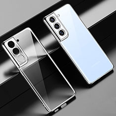 Ultra-thin Transparent TPU Soft Case Cover H08 for Samsung Galaxy S22 5G Silver