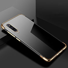 Ultra-thin Transparent TPU Soft Case Cover H08 for Xiaomi Mi 9 Pro 5G Gold