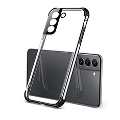 Ultra-thin Transparent TPU Soft Case Cover H09 for Samsung Galaxy S21 FE 5G Black