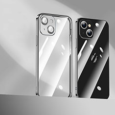 Ultra-thin Transparent TPU Soft Case Cover H10 for Apple iPhone 13 Mini Black