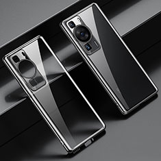 Ultra-thin Transparent TPU Soft Case Cover LD1 for Huawei P60 Black