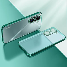 Ultra-thin Transparent TPU Soft Case Cover LD2 for Huawei Honor 60 5G Green