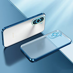 Ultra-thin Transparent TPU Soft Case Cover LD2 for Huawei Nova 10 Blue