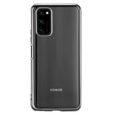 Ultra-thin Transparent TPU Soft Case Cover S01 for Huawei Honor View 30 Pro 5G Silver