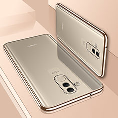 Ultra-thin Transparent TPU Soft Case Cover S01 for Huawei Mate 20 Lite Gold