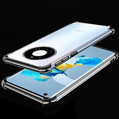 Ultra-thin Transparent TPU Soft Case Cover S01 for Huawei Mate 40E 4G Black