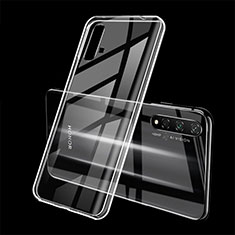 Ultra-thin Transparent TPU Soft Case Cover S01 for Huawei Nova 5T Clear
