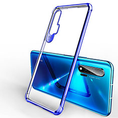 Ultra-thin Transparent TPU Soft Case Cover S01 for Huawei Nova 6 Blue