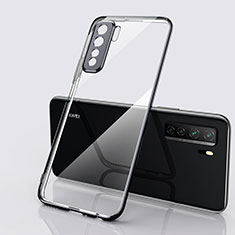 Ultra-thin Transparent TPU Soft Case Cover S01 for Huawei Nova 7 SE 5G Black