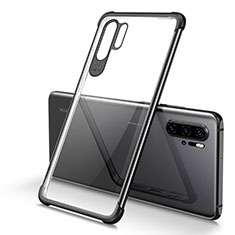 Ultra-thin Transparent TPU Soft Case Cover S01 for Huawei P30 Pro Black