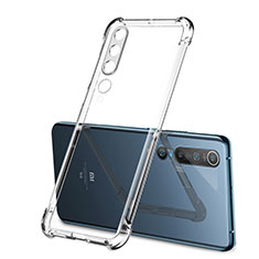 Ultra-thin Transparent TPU Soft Case Cover S01 for Xiaomi Mi 10 Clear
