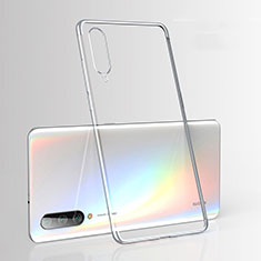 Ultra-thin Transparent TPU Soft Case Cover S01 for Xiaomi Mi A3 Silver