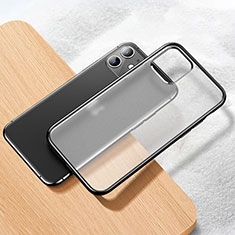 Ultra-thin Transparent TPU Soft Case Cover S02 for Apple iPhone 11 Black