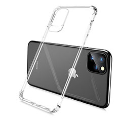 Ultra-thin Transparent TPU Soft Case Cover S02 for Apple iPhone 11 Pro Max Clear