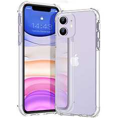 Ultra-thin Transparent TPU Soft Case Cover S02 for Apple iPhone 12 Clear