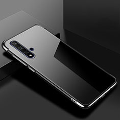 Ultra-thin Transparent TPU Soft Case Cover S02 for Huawei Honor 20S Black