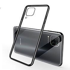 Ultra-thin Transparent TPU Soft Case Cover S02 for Huawei Nova 7i Black