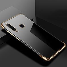 Ultra-thin Transparent TPU Soft Case Cover S02 for Huawei P Smart+ Plus (2019) Gold