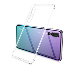 Ultra-thin Transparent TPU Soft Case Cover S02 for Huawei P20 Pro Clear