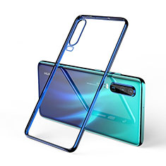Ultra-thin Transparent TPU Soft Case Cover S02 for Huawei P30 Blue