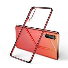 Ultra-thin Transparent TPU Soft Case Cover S02 for Huawei P30 Red