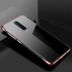 Ultra-thin Transparent TPU Soft Case Cover S02 for Oppo R17 Pro Rose Gold