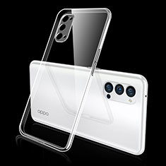 Ultra-thin Transparent TPU Soft Case Cover S02 for Oppo Reno4 Pro 5G Clear