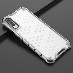 Ultra-thin Transparent TPU Soft Case Cover S02 for Samsung Galaxy A70S White