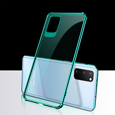 Ultra-thin Transparent TPU Soft Case Cover S02 for Samsung Galaxy S20 5G Green