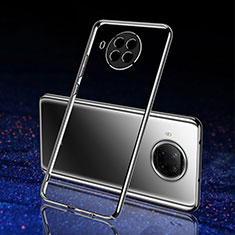 Ultra-thin Transparent TPU Soft Case Cover S02 for Xiaomi Mi 10i 5G Black
