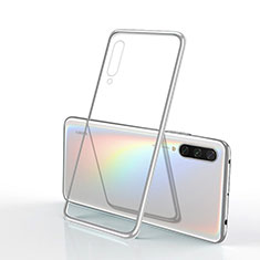 Ultra-thin Transparent TPU Soft Case Cover S02 for Xiaomi Mi A3 Silver