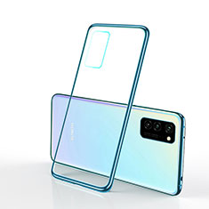 Ultra-thin Transparent TPU Soft Case Cover S03 for Huawei Honor V30 Pro 5G Green