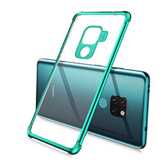 Ultra-thin Transparent TPU Soft Case Cover S03 for Huawei Mate 20 Green