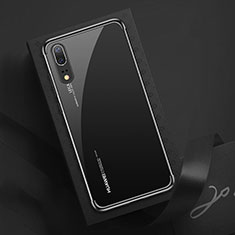 Ultra-thin Transparent TPU Soft Case Cover S03 for Huawei P20 Black