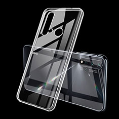 Ultra-thin Transparent TPU Soft Case Cover S03 for Huawei P20 Lite (2019) Clear
