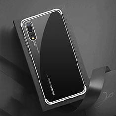Ultra-thin Transparent TPU Soft Case Cover S03 for Huawei P20 Silver