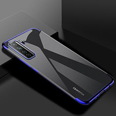 Ultra-thin Transparent TPU Soft Case Cover S03 for Huawei P40 Lite 5G Blue