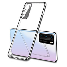 Ultra-thin Transparent TPU Soft Case Cover S03 for Huawei P40 Silver