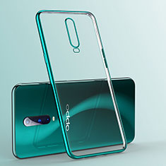 Ultra-thin Transparent TPU Soft Case Cover S03 for Oppo RX17 Pro Green