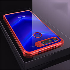 Ultra-thin Transparent TPU Soft Case Cover S04 for Huawei Honor V20 Red