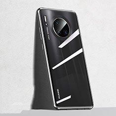 Ultra-thin Transparent TPU Soft Case Cover S04 for Huawei Mate 30E Pro 5G Black