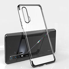 Ultra-thin Transparent TPU Soft Case Cover S04 for Huawei Nova 6 Black