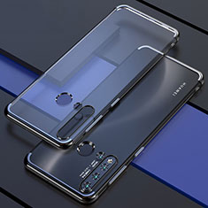 Ultra-thin Transparent TPU Soft Case Cover S04 for Huawei P20 Lite (2019) Black