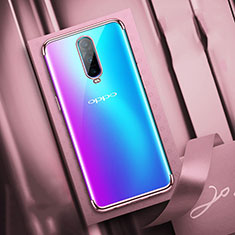 Ultra-thin Transparent TPU Soft Case Cover S04 for Oppo R17 Pro Rose Gold