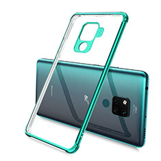 Ultra-thin Transparent TPU Soft Case Cover S05 for Huawei Mate 20 X 5G Green