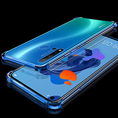 Ultra-thin Transparent TPU Soft Case Cover S05 for Huawei Nova 5i Blue