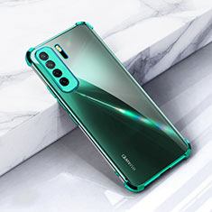 Ultra-thin Transparent TPU Soft Case Cover S05 for Huawei Nova 7 SE 5G Green
