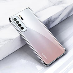 Ultra-thin Transparent TPU Soft Case Cover S05 for Huawei Nova 7 SE 5G Silver