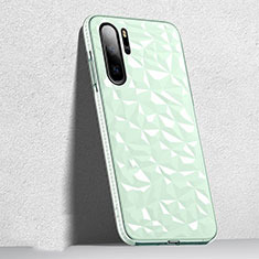 Ultra-thin Transparent TPU Soft Case Cover S05 for Huawei P30 Pro Green